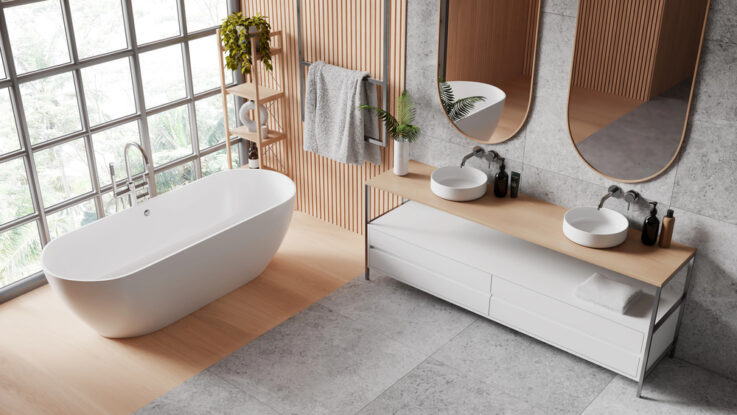 Freistehende Badewannen als Designstatement – Luxus neu gedacht