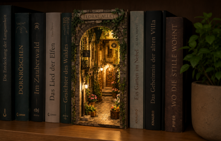 Book Nook basteln: Was steckt hinter dem Hobby, das immer mehr Menschen vom Smartphone wegholt?