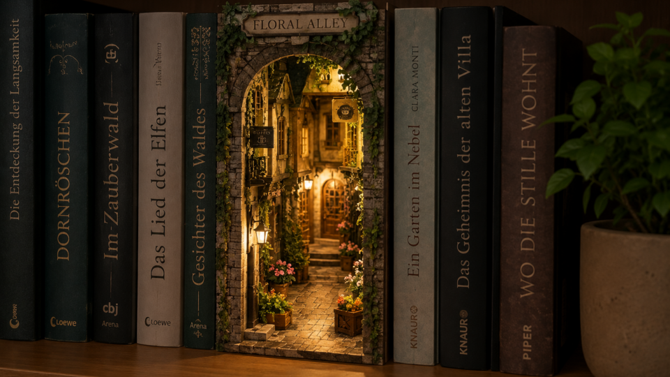Book Nook basteln: Was steckt hinter dem Hobby, das immer mehr Menschen vom Smartphone wegholt?